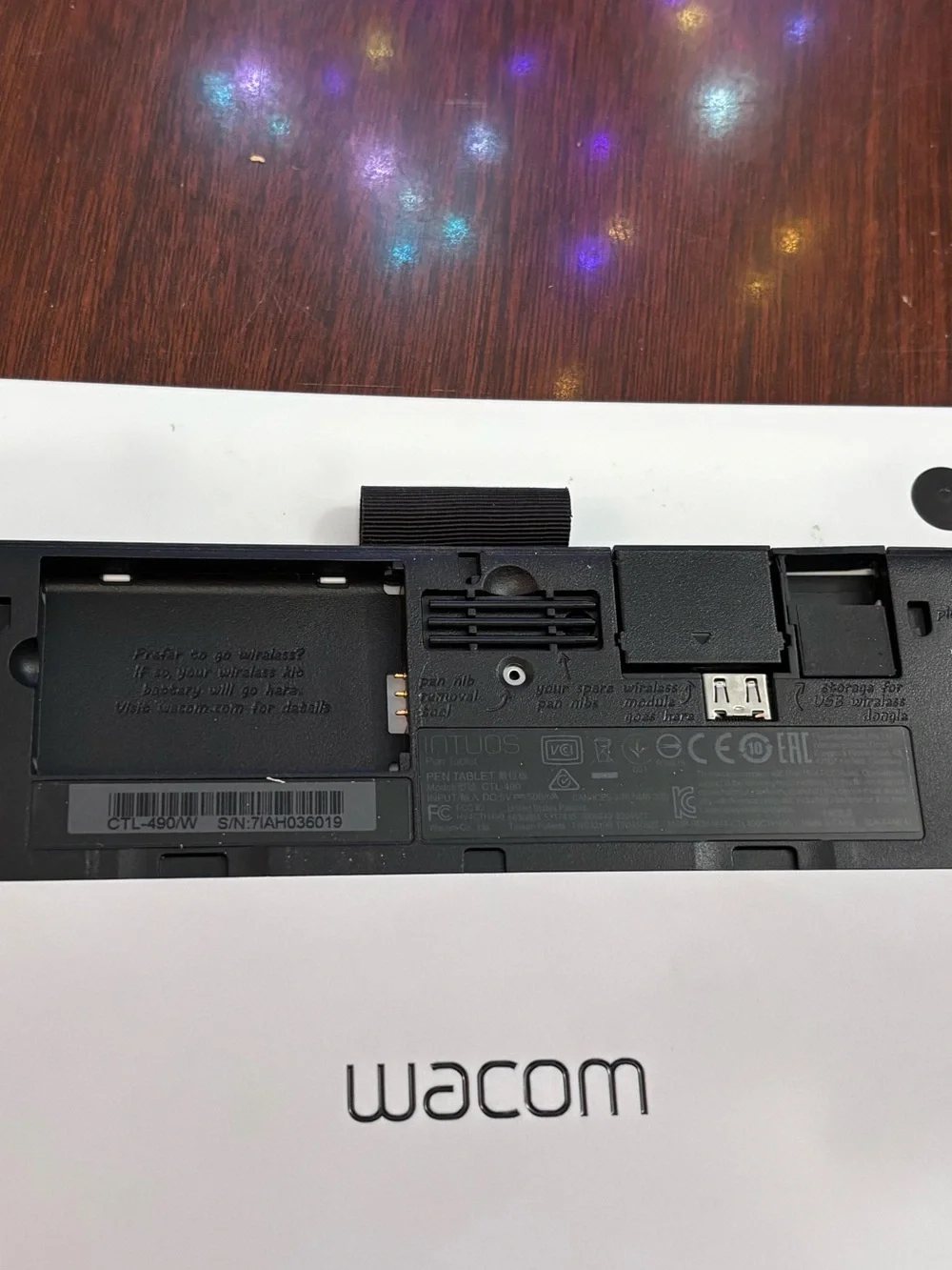 Wacom Intuos Small Graphics Tablet in Black & White